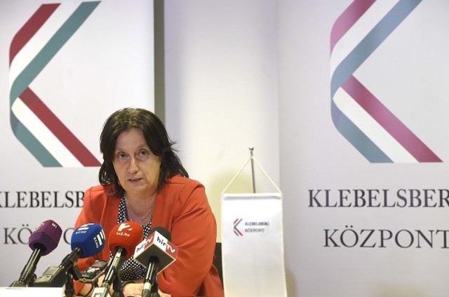 A Klebelsberg Központ új elnökének sajtótájékoztatója