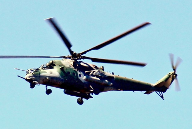 Mi-24-es harci helikopter