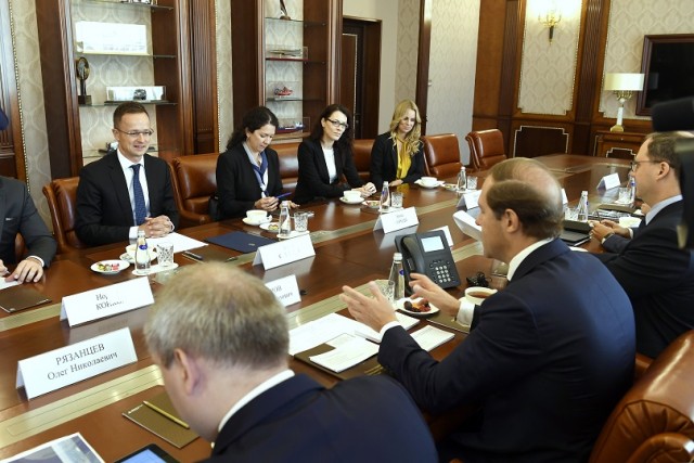 Szijjártó Péter Moszkvában