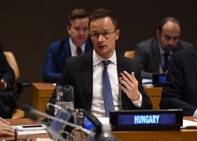 Szijjártó Péter New Yorkban