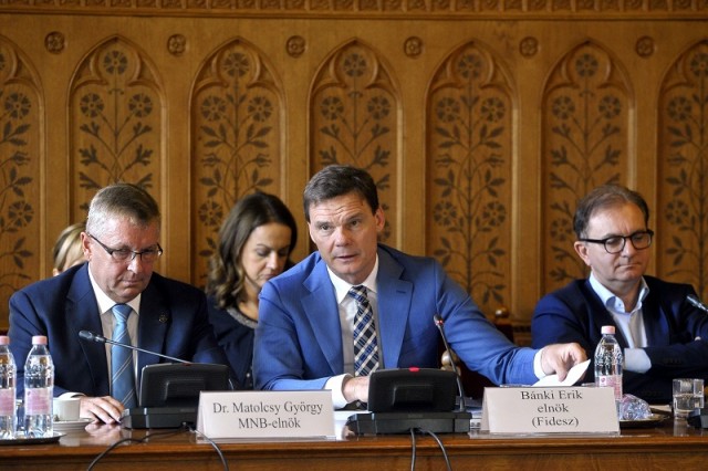 Az Országgyűlés gazdasági bizottságának ülése