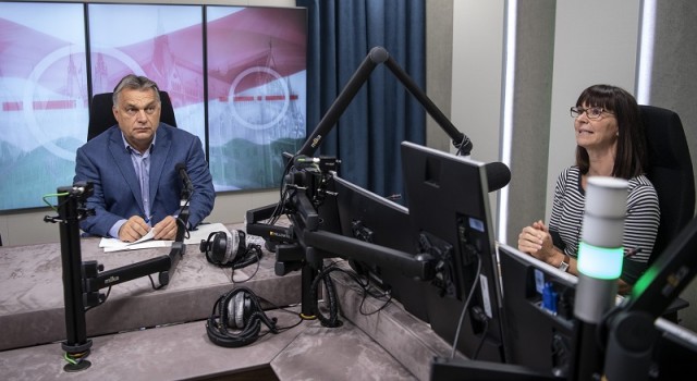 Orbán Viktor a Kossuth rádió Jó reggelt, Magyarország! című műsorában