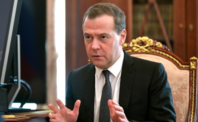 Dmitrij Medvegyev orosz miniszterelnök 2018. 11. 01.