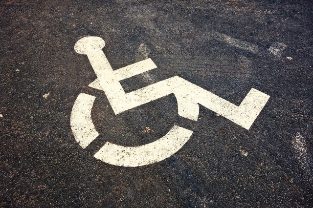 Mozgássérült parkoló