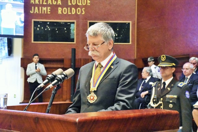 Kövér László Ecuadorban