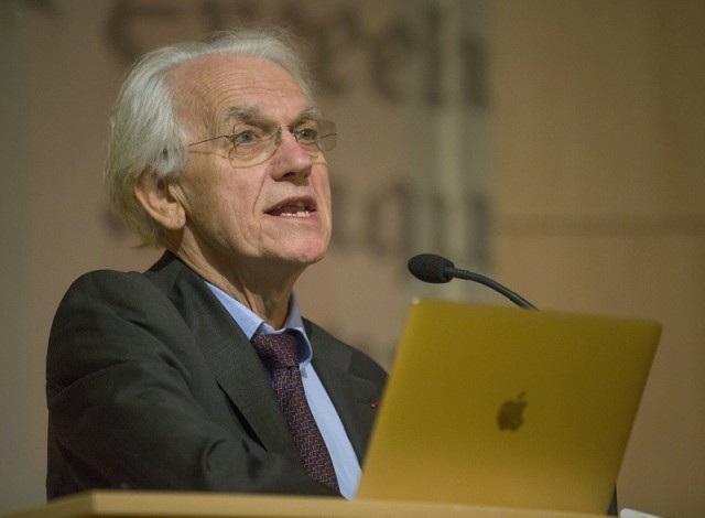 Gérard Mourou Nobel-díjas fizikus Szegeden
