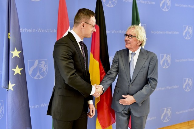 Szijjártó Péter Németországban