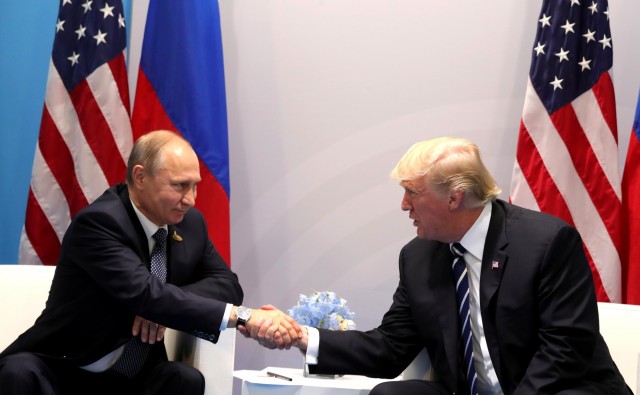 Donald Trump és Vlagyimir Putyin