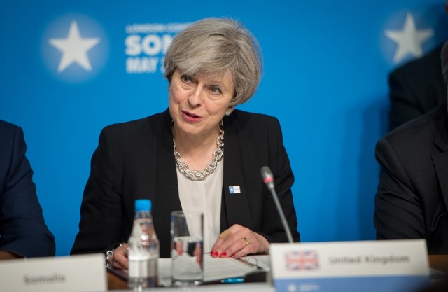 Theresa May brit miniszterelnök