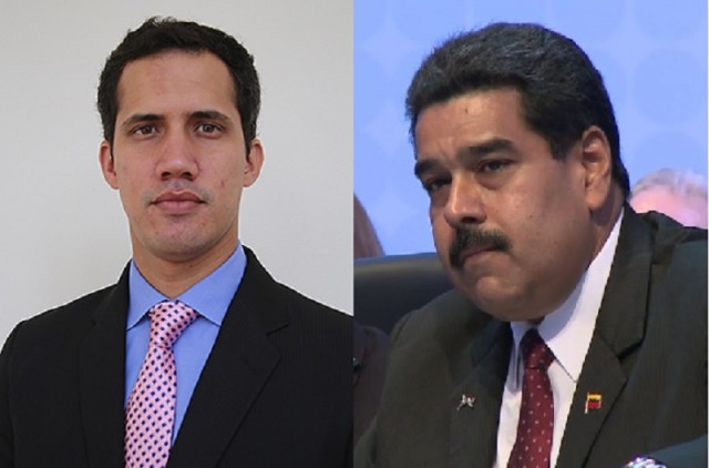 Juan Guaido és Nicolás Maduro