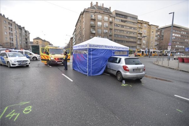 Halálra gázoltak egy gyalogost Újbuda-központnál