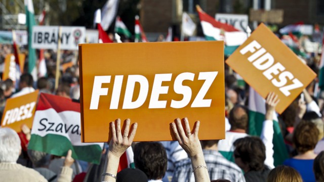 Fidesz támogatók