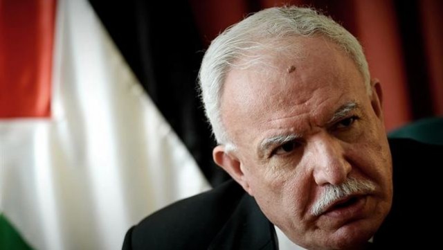 Rijád al-Malki palesztin külügyminiszter